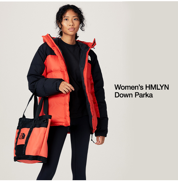 the north face women's hmlyn down parka