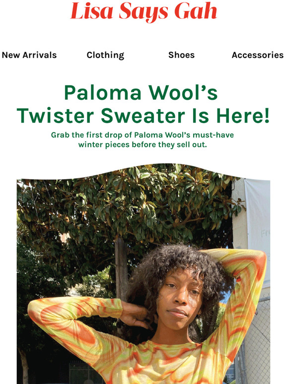 Lisa Says Gah: New Paloma Wool Twister Sweater 🌀 + More! | Milled