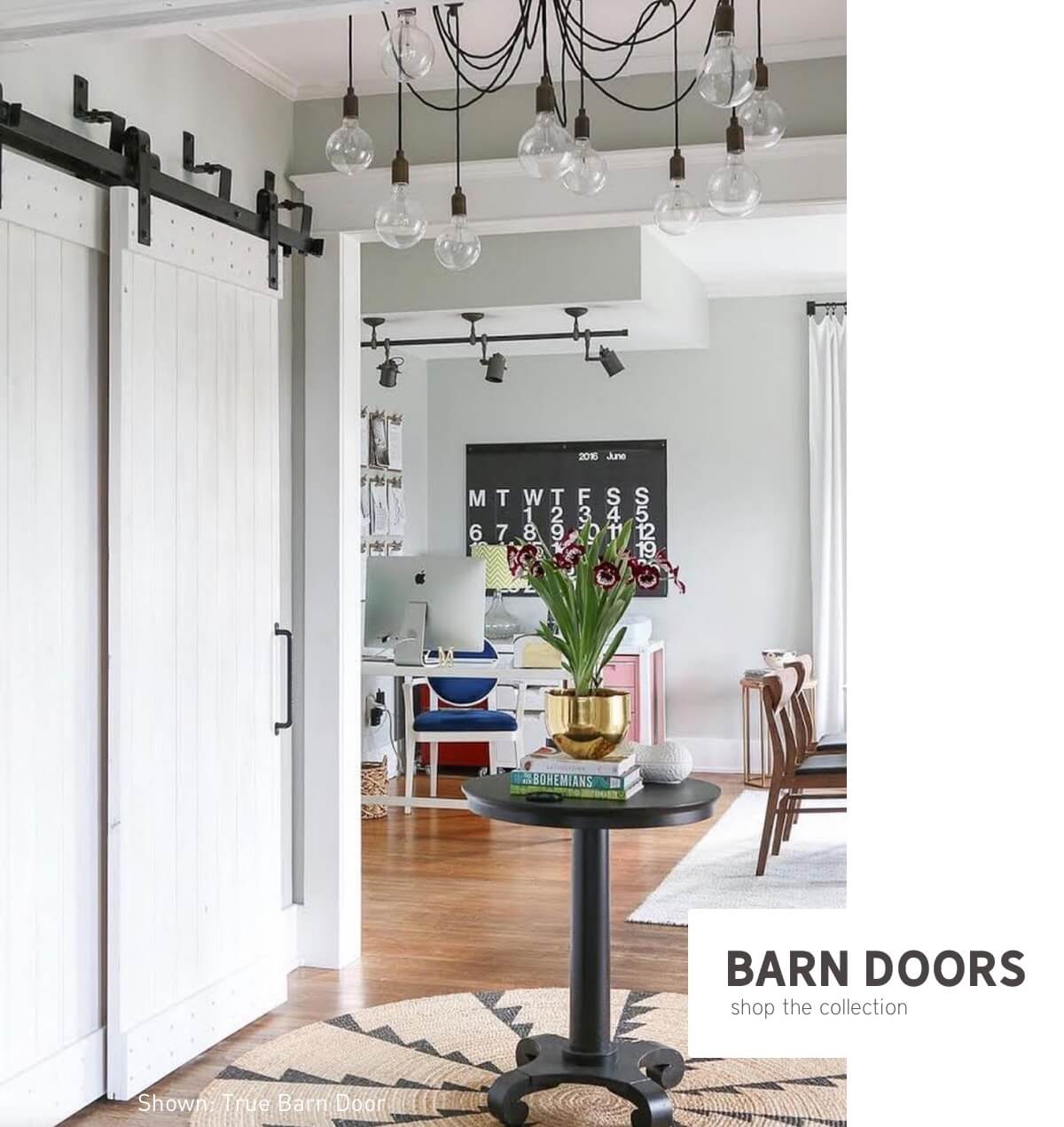 Rustica Hardware Product Spotlight JTrack Barn Door Hardware! Milled