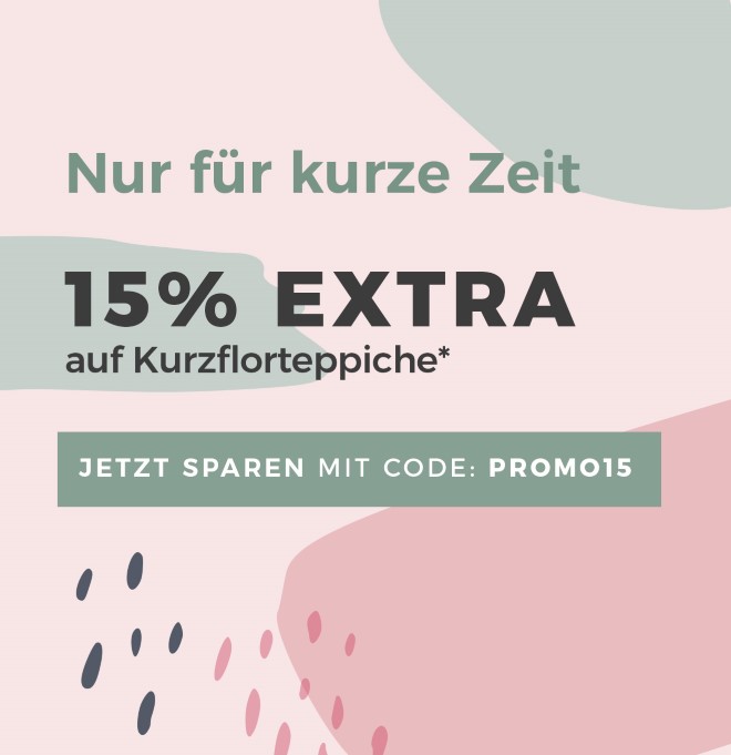 benuta.de: Nur für kurze Zeit ⏰ 15% EXTRA auf Kurzflorteppiche! | Milled