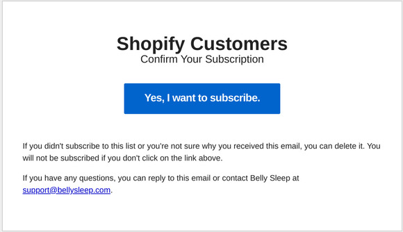 Confirm Your Subscription