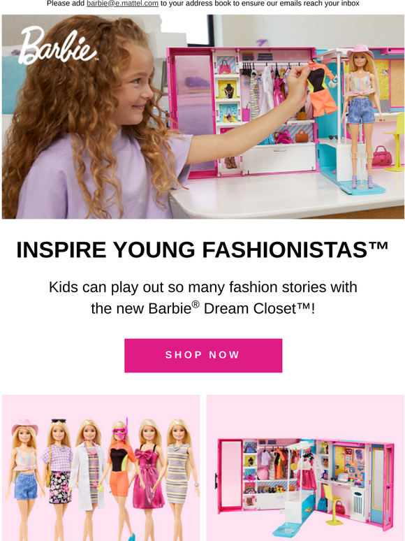 barbie dream closet review