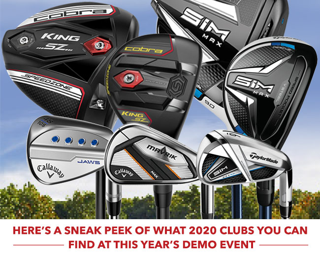 Golf town demo sale 2020 Clearance