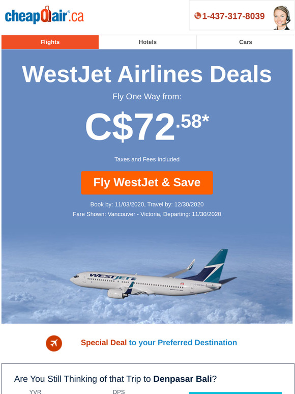 cheapoair one way flights