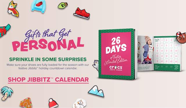 26 days of festive crocs jibbitz