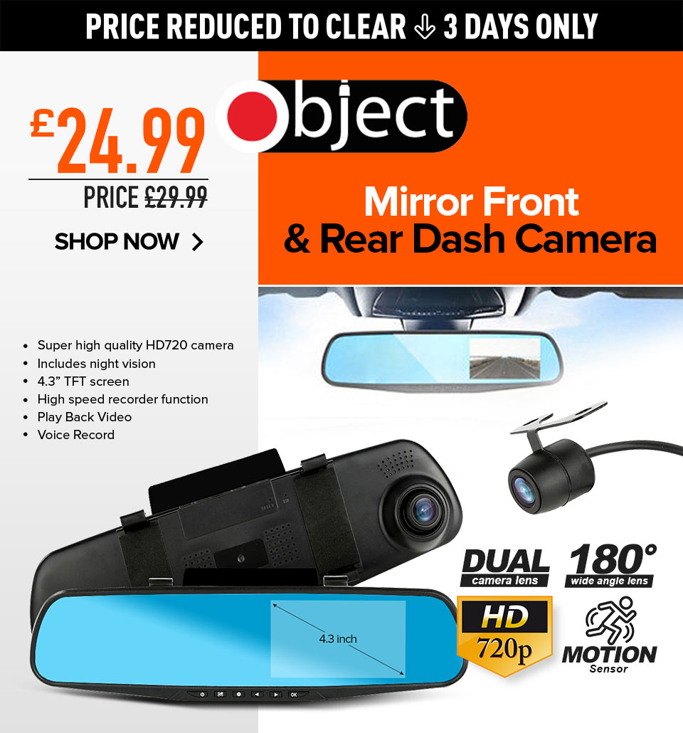 object dash cam