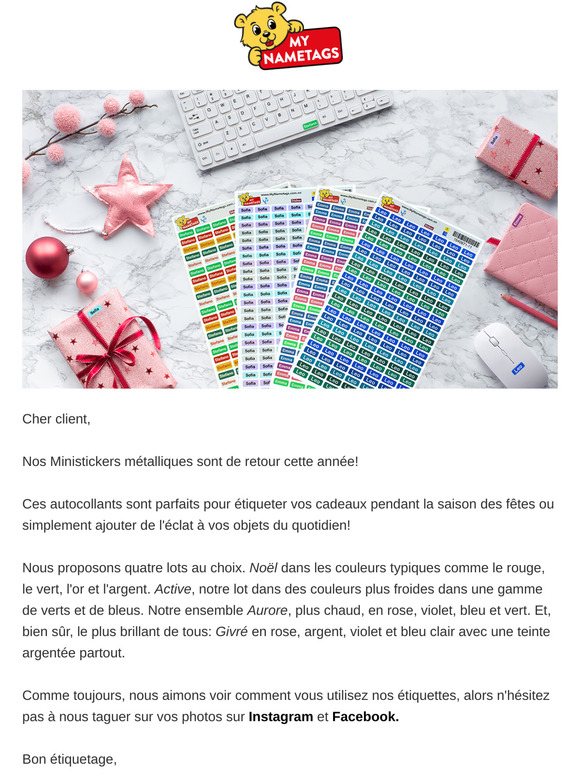 Les Ministickers métalliques sont de retour! Temps limité seulement! | Metallic Ministickers zijn Terug | Tijdelijk!