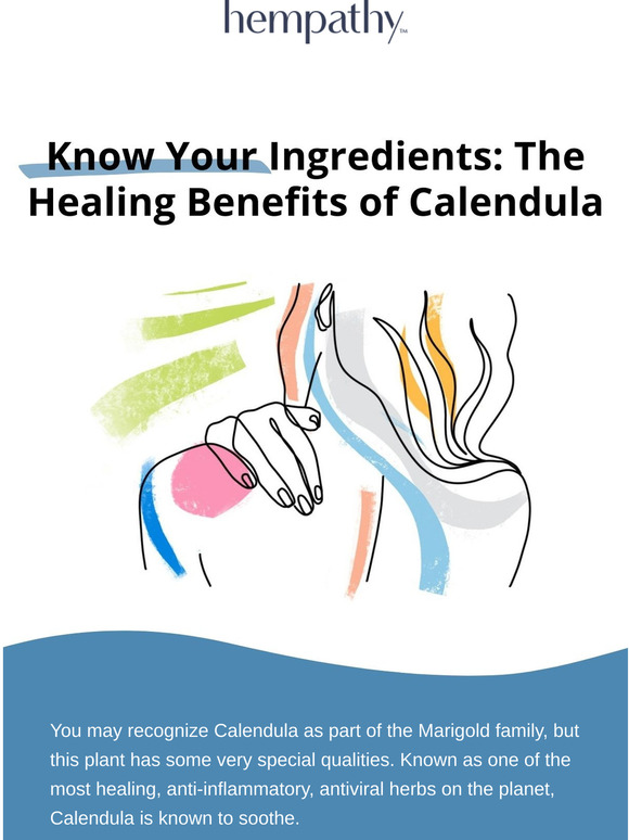 Know Your Ingredients: The Healing Benefits of Calendula