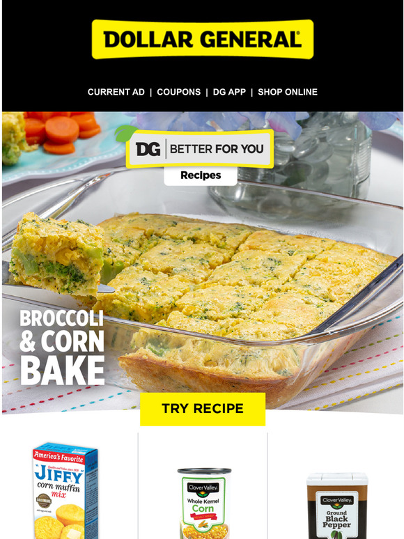 Dollar General Break out a new favorite recipe. Milled