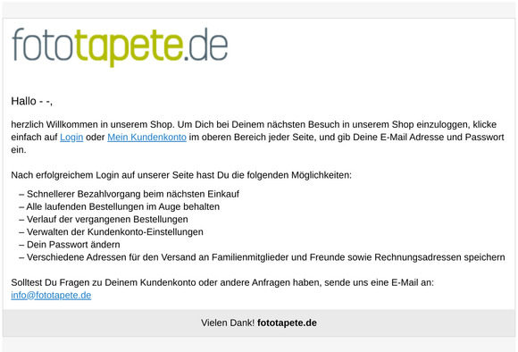 Willkommen, --