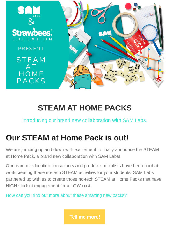 STEAM at Home Pack – SAM Labs