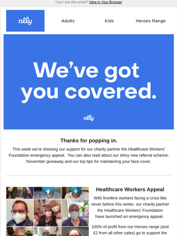 Choose Ally : Showing your support for healthcare workers