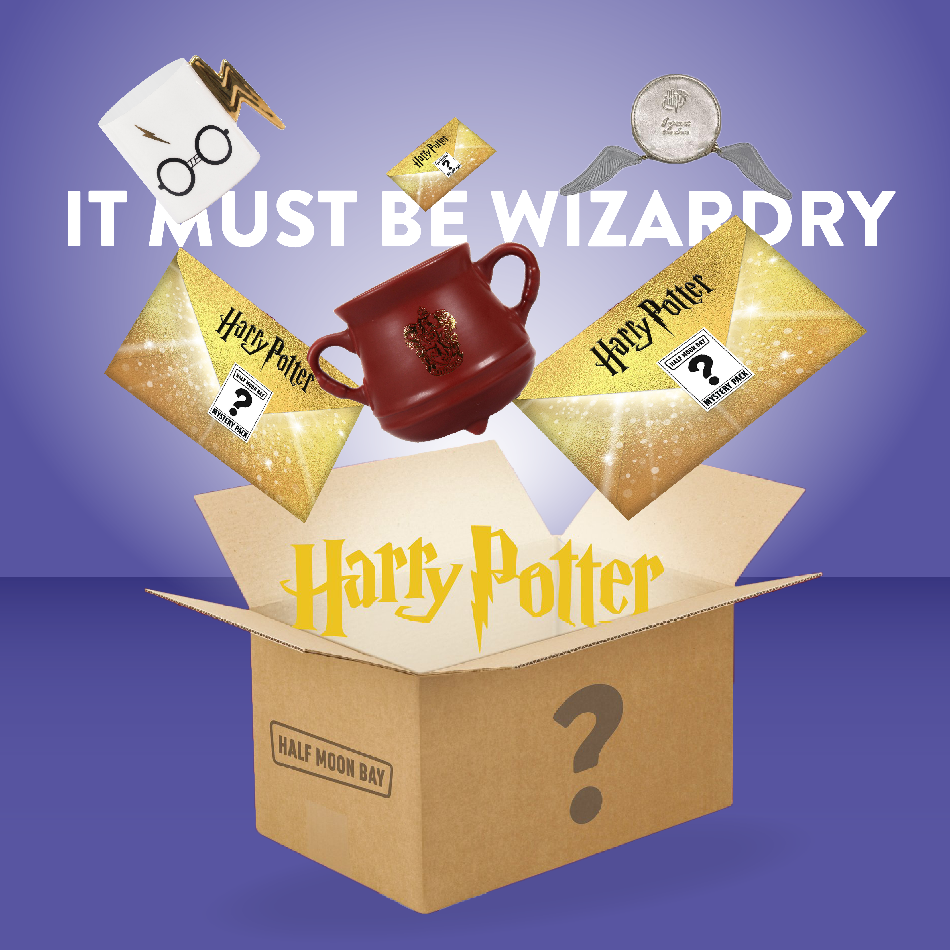 Half Moon Bay Harry Potter Mystery Boxes and Mystery Packs now back in