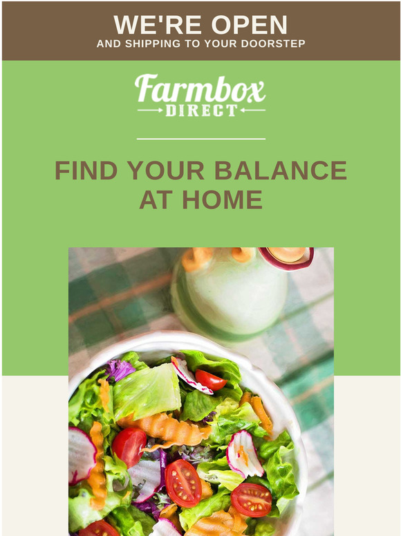 Get fresh, organic produce delivered to your door