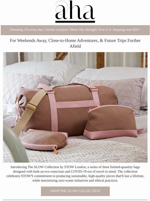 Just in: The SLOW Collection by STOW