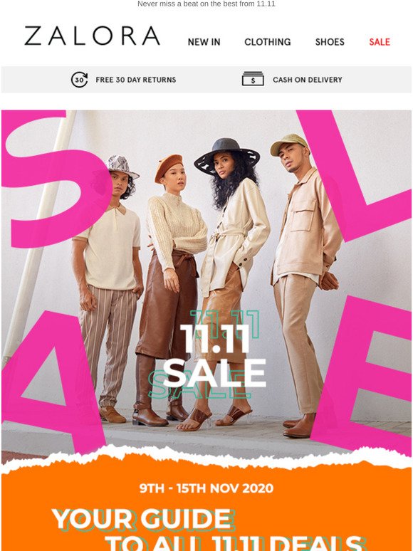 ZALORA PH: Here is our guide to the biggest sale of the year 🎆 | Milled