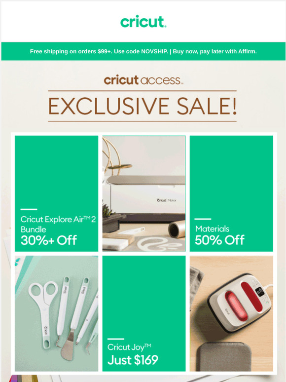 Cricut Source Here's How to Unlock Your 50 Savings Milled