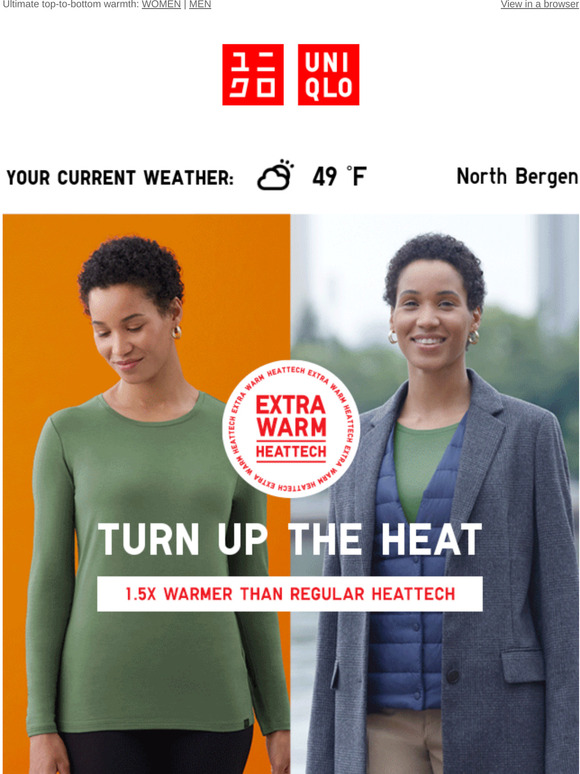 UNIQLO The best time to put the heat on 🔥 Milled