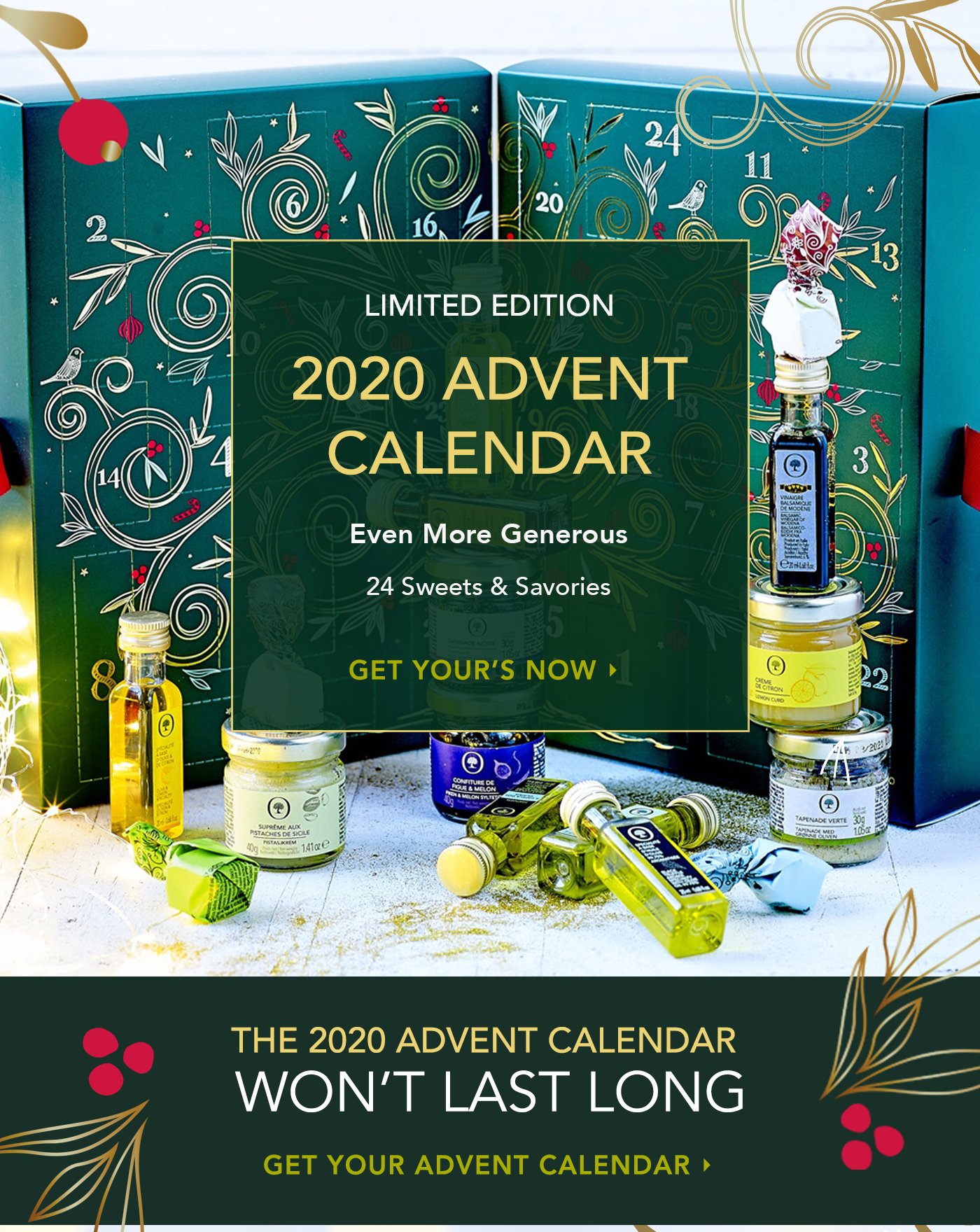 Oliviers & Co Limited Edition 2020 Advent Calendar ⭐️ Get Yours Today