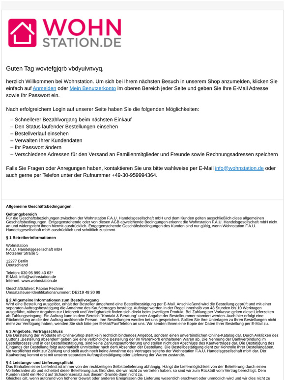 Willkommen, --
