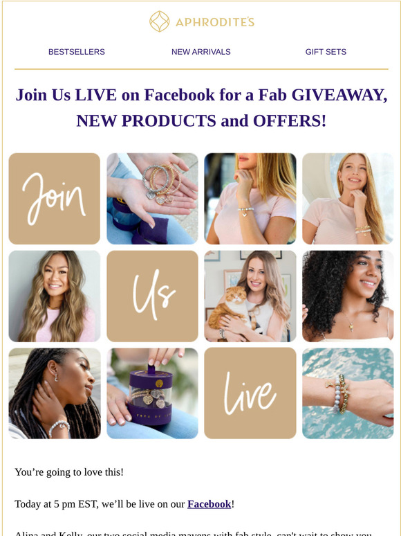Today Only! Glam Giveaway, New Releases And Deals On Our FB Live!
