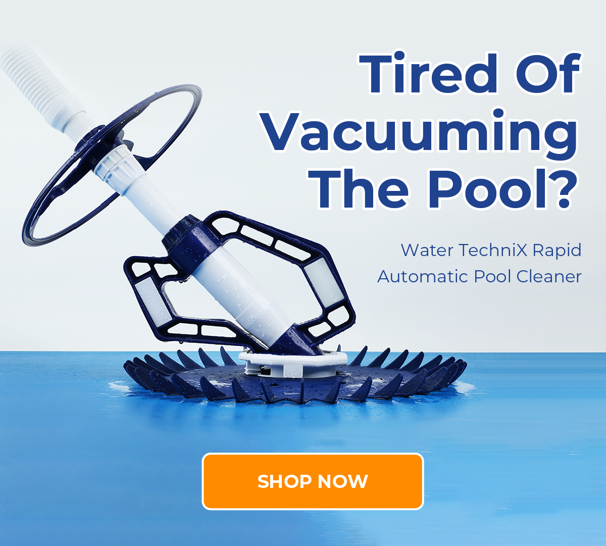 Mr Pool Man Sick of manually cleaning your pool? Milled