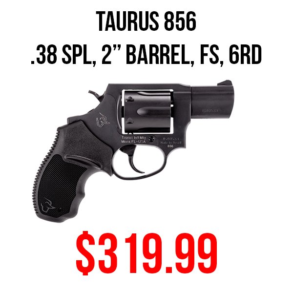 Taurus 856 available at Impact Guns!