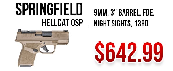 Springfield Hellcat OSP available at Impact Guns!