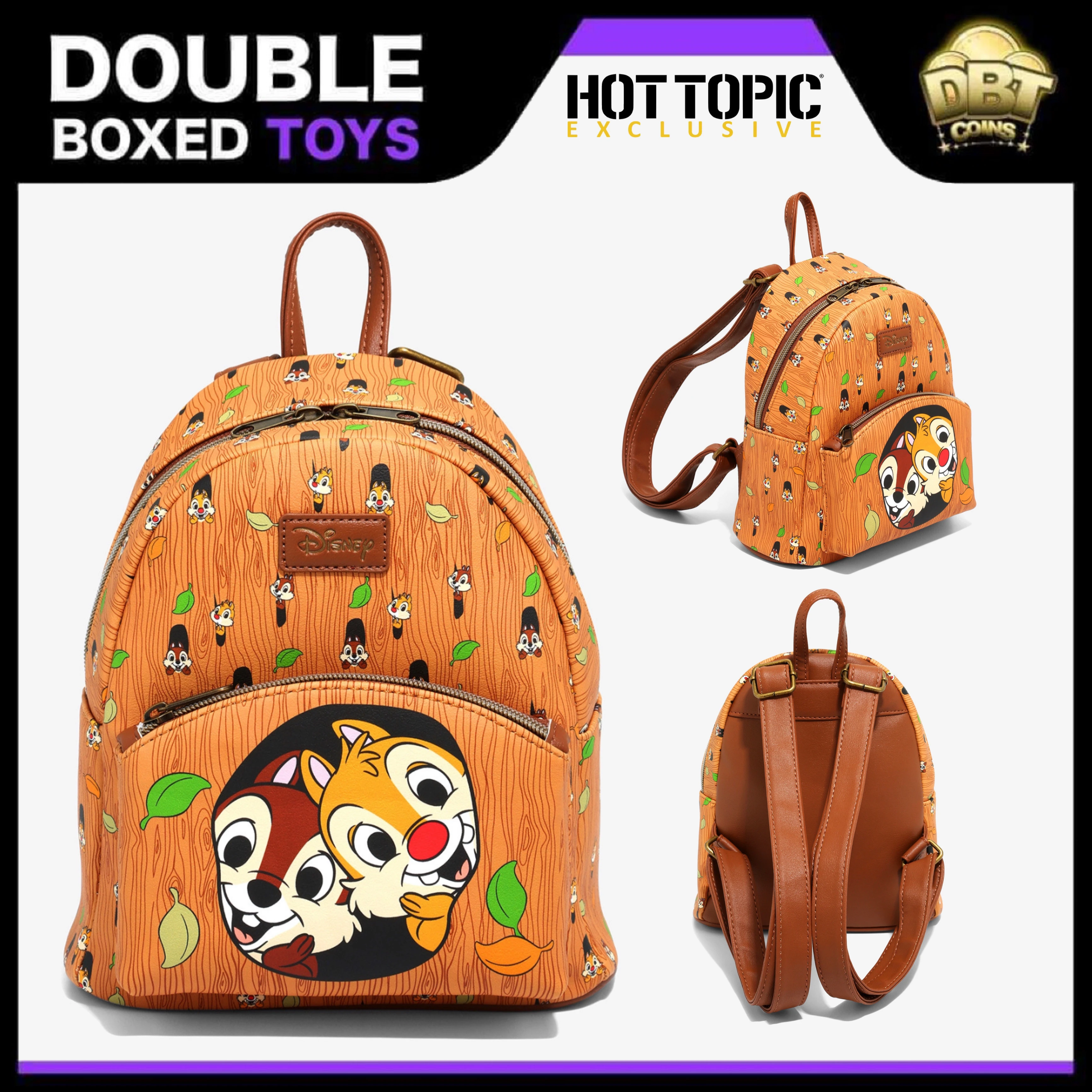 loungefly chip and dale