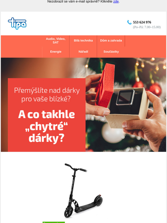 Máme pro vás chytré dárky a 10 % slevu k tomu 🎁
