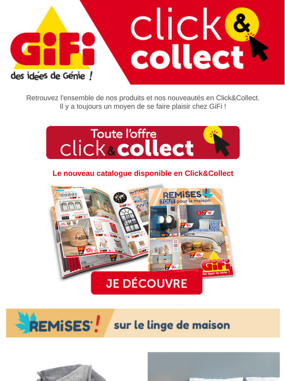 Gifi Nouveau Catalogue Remises En Click Collect Milled