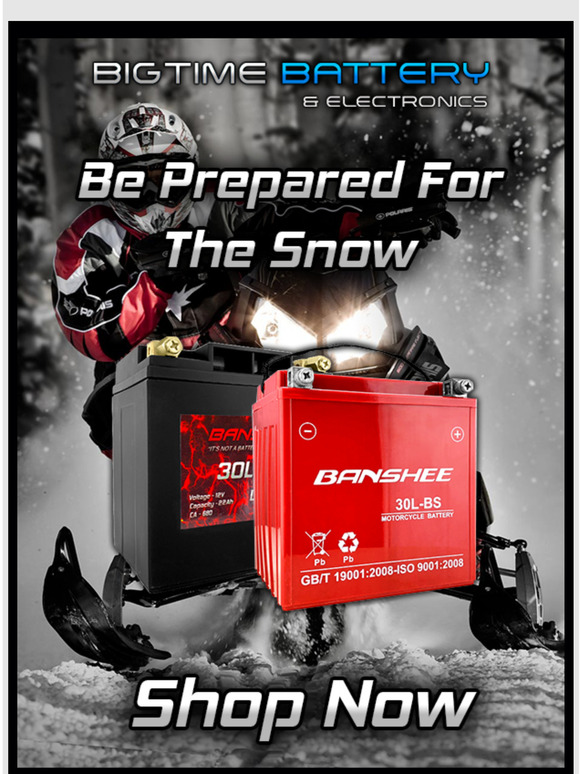 Be Prepared For The Snow