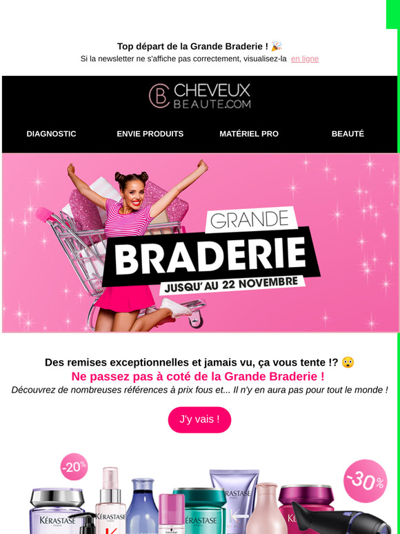 Top départ de la Grande Braderie ! 🎉
