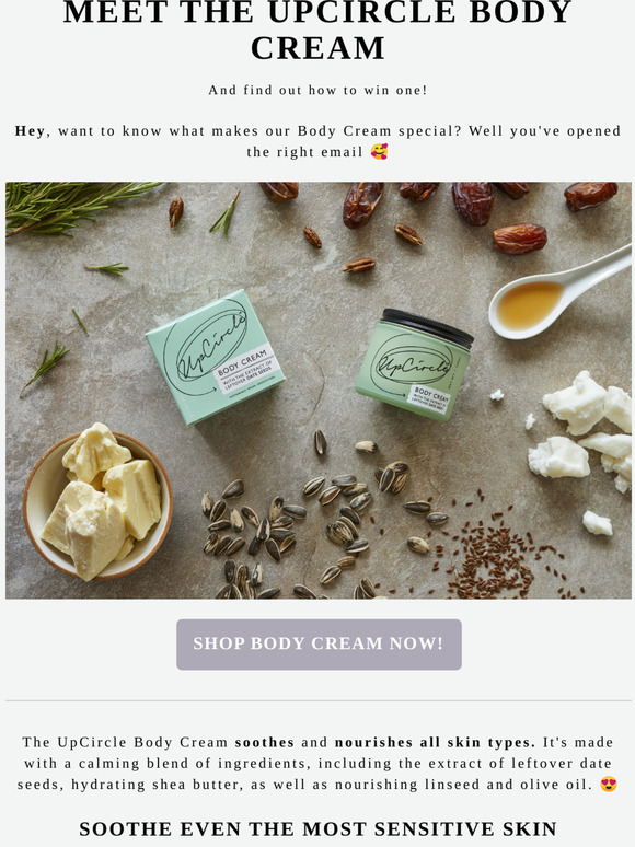 upcircle body cream