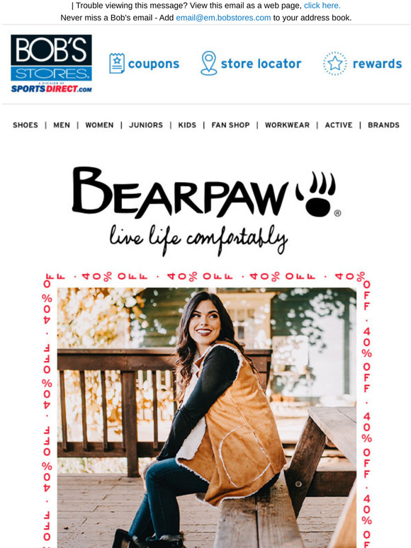 bearpaw coupons