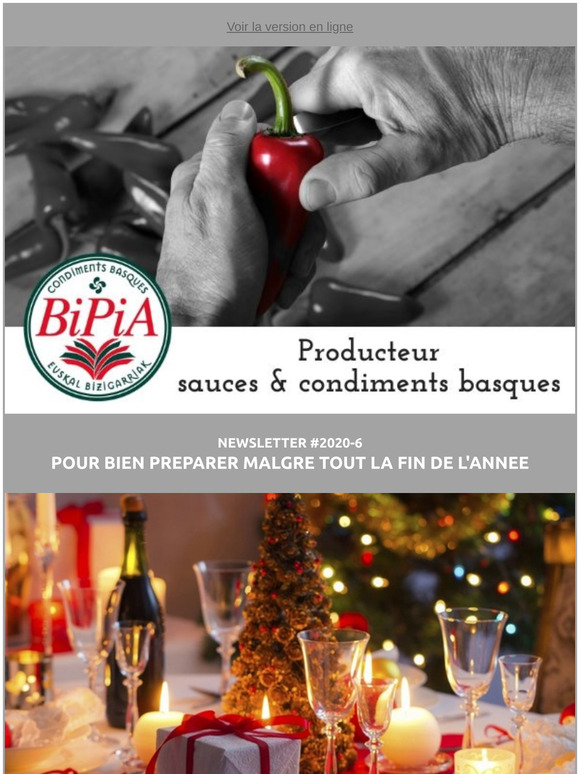 POUR BIEN PREPARER MALGRE TOUT LA FIN DE L'ANNEE
