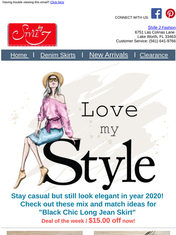 Stay Casual But Still Look Elegant in Year 2020! $15 Off Skirt
