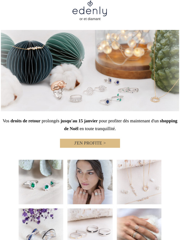 Droit de retour prolongé pour votre shopping de Noël ✨✨