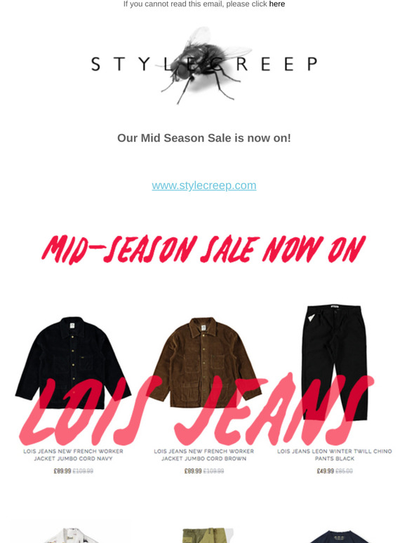 Mid Season Sale Now On @Stylecreep