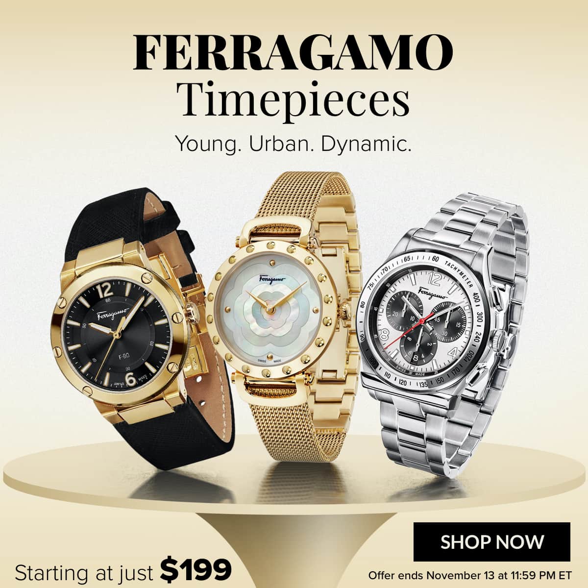 ferragamo timepieces