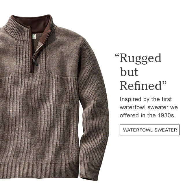 ll bean waterfowl sweater