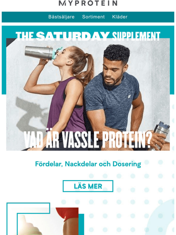 Myprotein Vad är protein shakes bra för? Milled