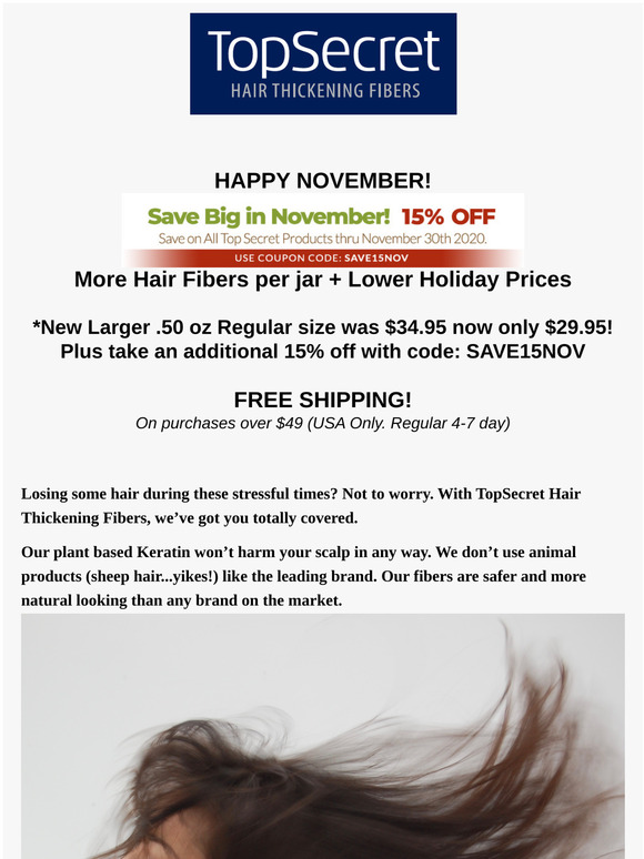 NOVEMBER HOLIDAY SPECIAL - CHANGE IS A COMING!