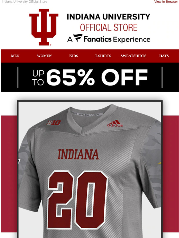 Indiana University Official Store SNEAK PEEK Today's OnField Jerseys