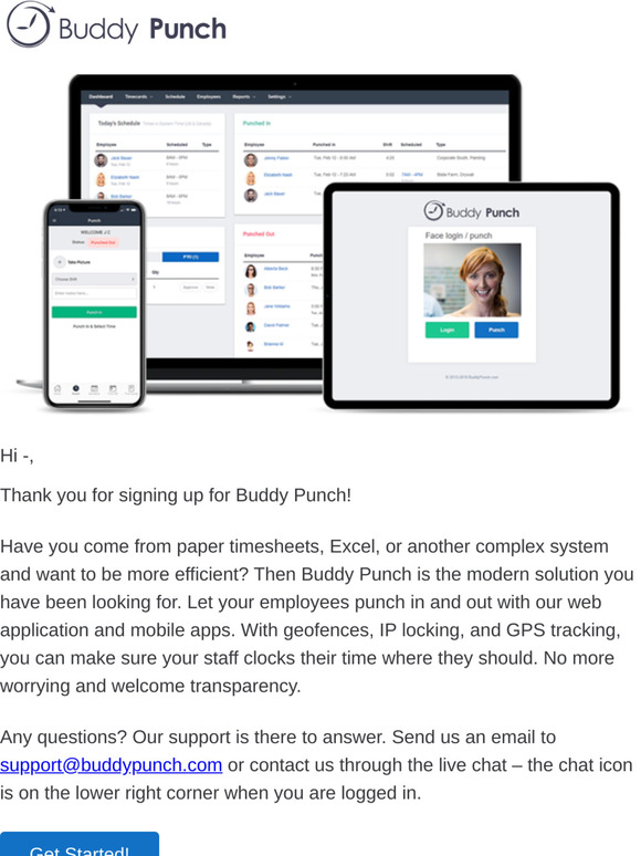 Welcome to Buddy Punch