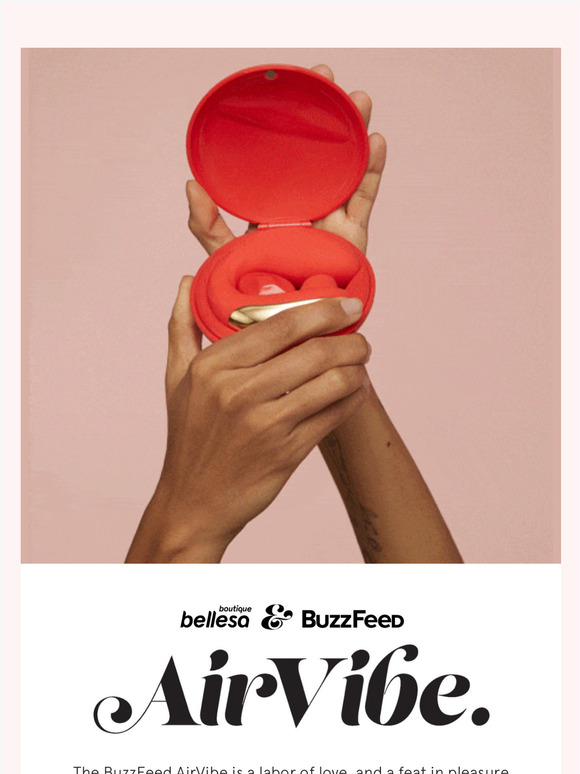 Bellesa (US) Introducing BuzzFeed x Bellesa AirVibe Milled