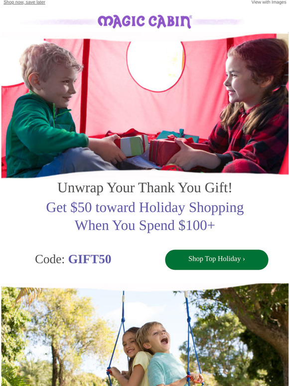 Last Day to Earn $50 toward the Holidays!