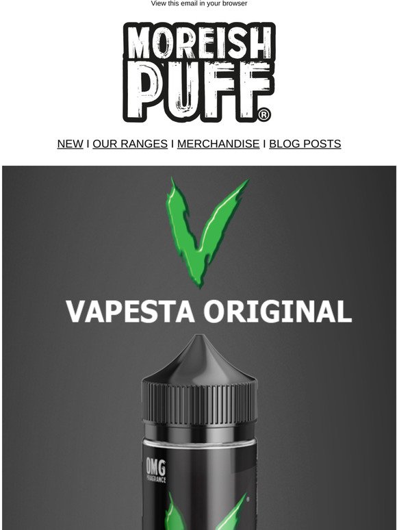 Feel the intensity in every puff with VAPESTA / 8 dominant flavours available now! 🔥