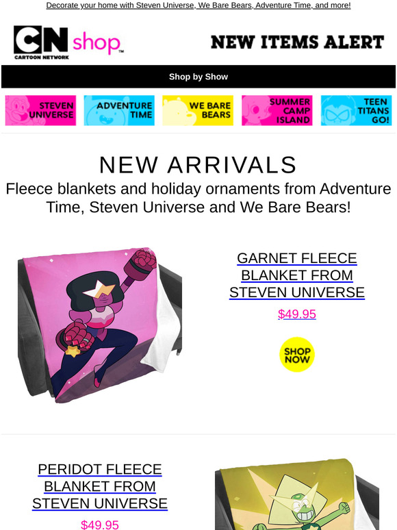 See our new cozy blankets and holiday ornaments!