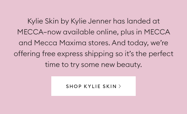kylie skin mecca